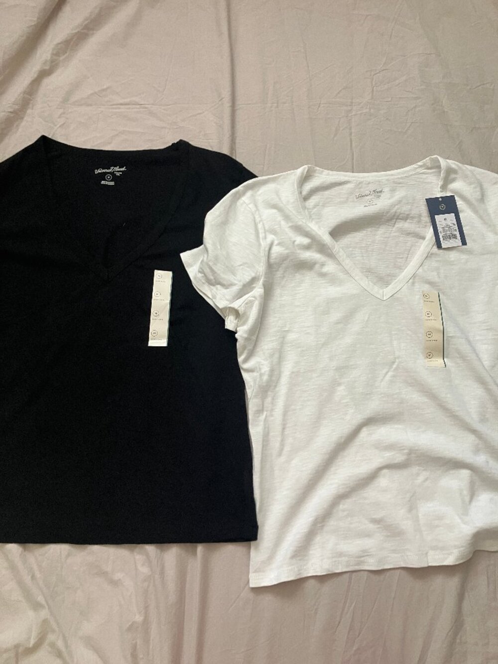 NWT Threshold Cotton Tees - Medium - Black, White